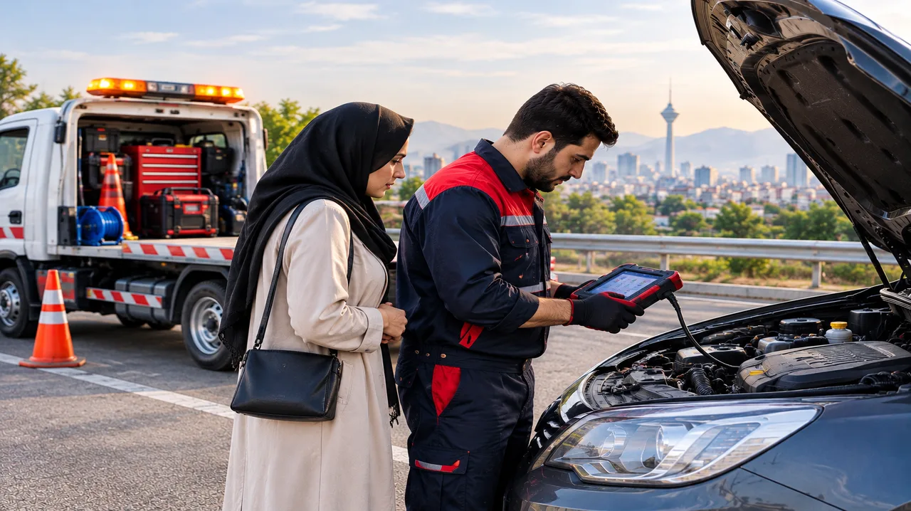 خرابی خودرو در آراج